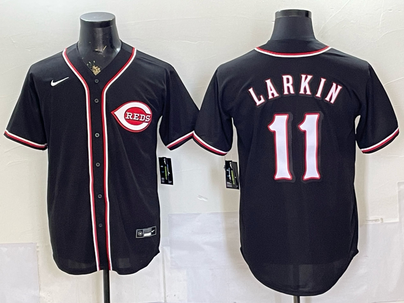 2026 Men Boston Red Sox #11 Larkin black Nike MLB Jersey 0632009->boston red sox->MLB Jersey